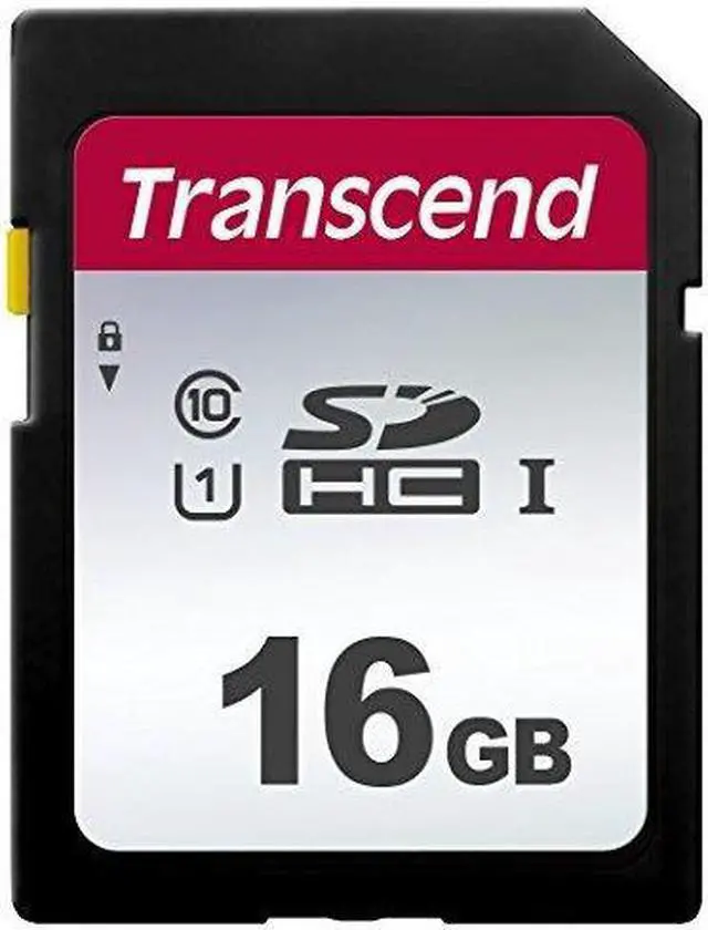 Main image of TRANSCEND TS16GSDC300S 16GB UHS-I U1 SD CARD