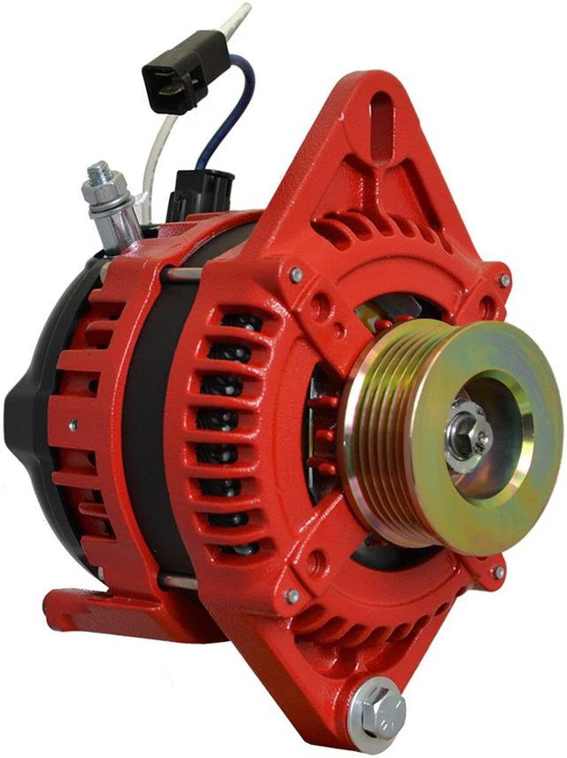 Main image of Balmar Alternator 1-2" Single Foot K6 Serpentine Pulley - 170A - 12V