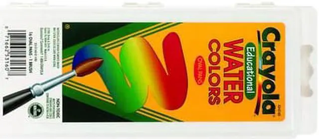 Alt view image 3 of 13 - Crayola. 530160 Watercolors  16 Assorted Colors