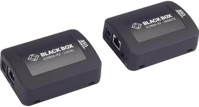 Alt view image 7 of 18 - Black Box Usb 2.0 Extender - Cat5 1-Port