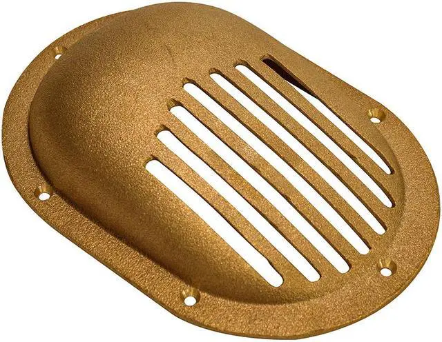 Alt view image 3 of 5 - GROCO Bronze Clam Shell Style Hull Strainer f/Up To 2-1/2" Thru Hull