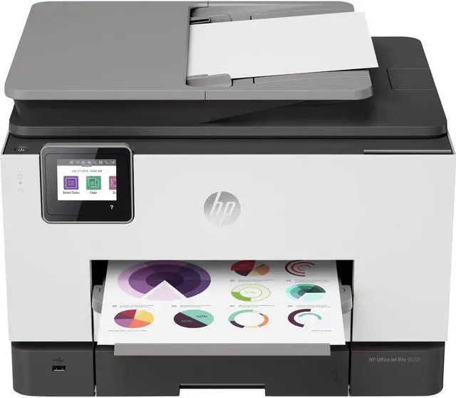 Main image of HP Officejet Pro 9020 Inkjet Multifunction Printer - Color