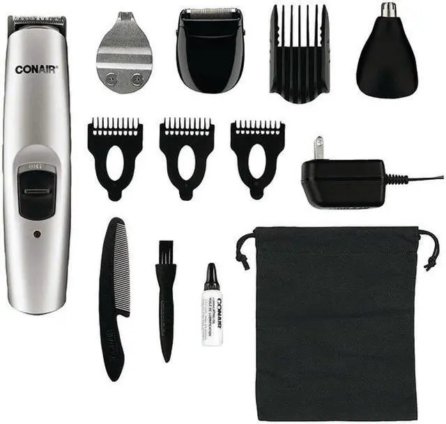 Alt view image 5 of 6 - Conair(R) GMT189GB 13-Piece All-in-1 Grooming System