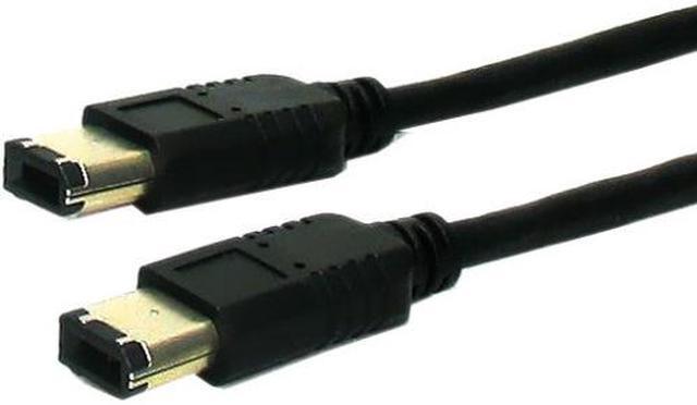 Alt view image 2 of 2 - Comprehensive Standard Series IEEE 1394 Firewire 6 pin Plug To 6 Pin Plug Cable 3ft - FireWire for Scanner, Printer, Camcorder, Hard Drive - 50 MB/s - 3 ft - 1 x Male FireWire - 1 x Male FireWire - Sh