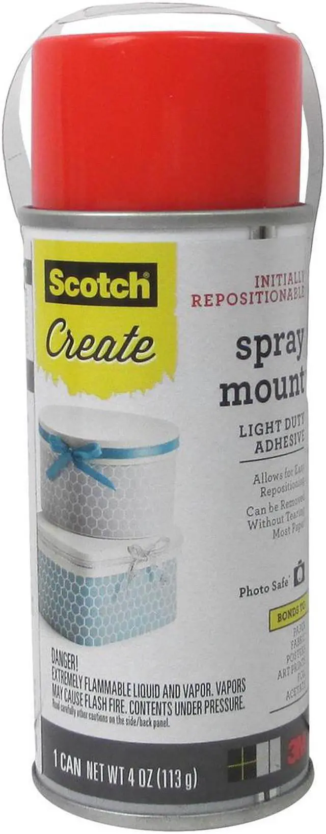 Alt view image 5 of 5 - 3M 273881 Spray Mount Artists Adhesive-4 Ounces