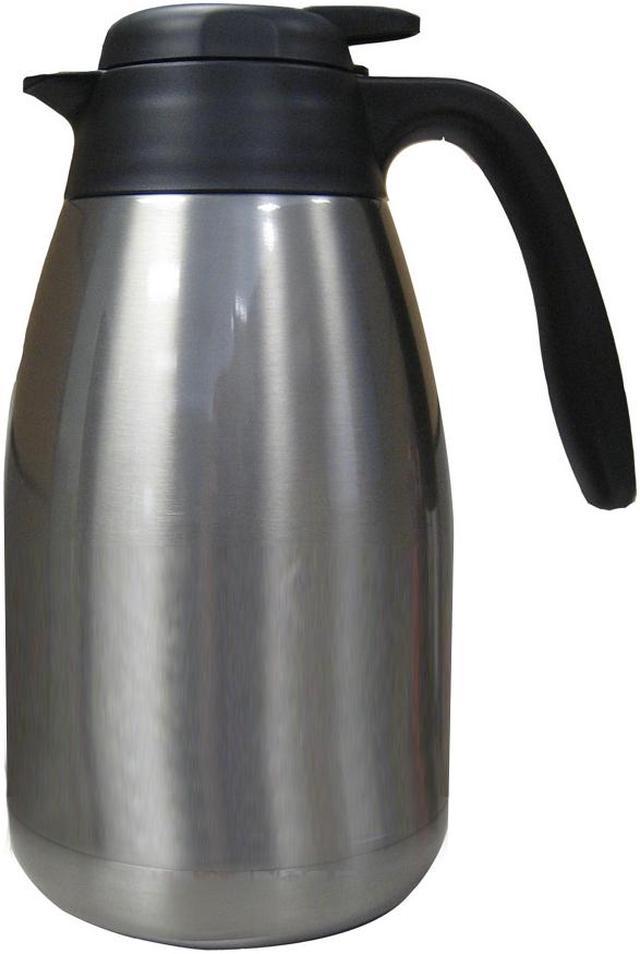 Thermos S/S 20 Oz Tabletop Vacuum Carafe with Push Button Lid