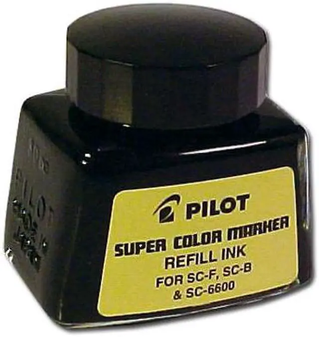 Alt view image 6 of 11 - Pilot Pilot Jumbo Refillable Permanent Marker Ink Refill, Black Ink 48500