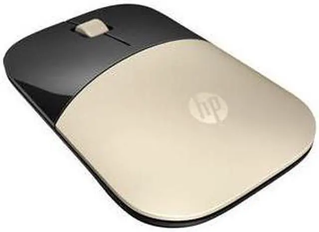 Alt view image 4 of 15 - HP Z3700 2.4GHz Wireless Mouse Gold/Black (X7Q43AA#ABL)