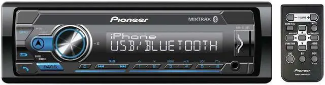 Alt view image 8 of 13 - Pioneer MVH-S310BT Single-DIN In-Dash Digital Media Receiver with Bluetooth (does not play CD's)