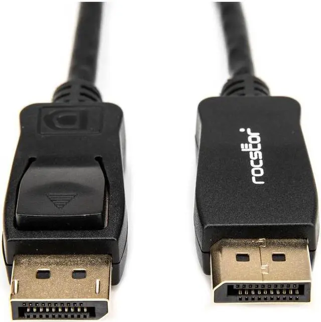 Alt view image 14 of 17 - Rocstor 15ft DisplayPort 1.2 Cable M/M - DP 4k