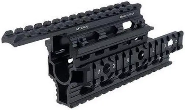 Alt view image 2 of 5 - Leapers, Inc. - UTG UTG PRO AK-47 TACT QUAD RAIL BLK