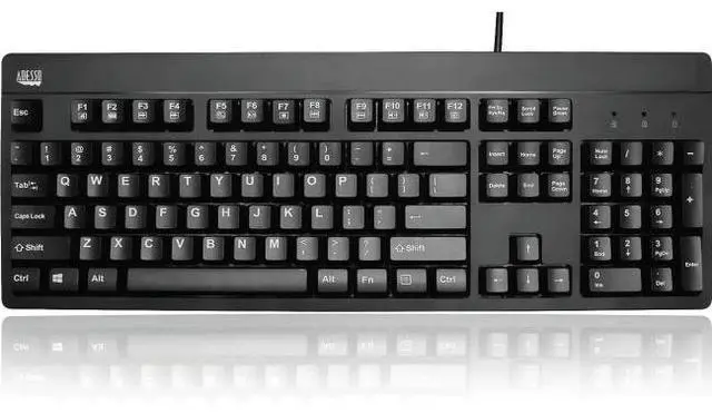 Alt view image 14 of 20 - Adesso Ip67 Rated Waterproof, Antimicrobial Multimedia Usb Keyboard With 2X Pri