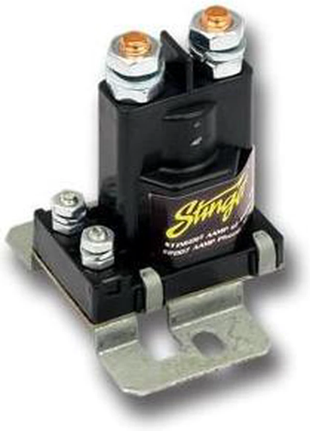 Alt view image 10 of 19 - STINGER SGP38 CAR AUDIO 80 AMP 12V DUAL BATTERY HIGH CURRENT RELAY & ISOLATOR
