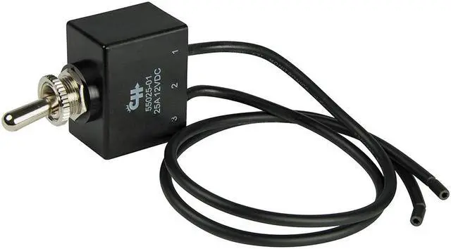 Main image of BEP SPST Sealed Toggle Switch - OFF/(ON)