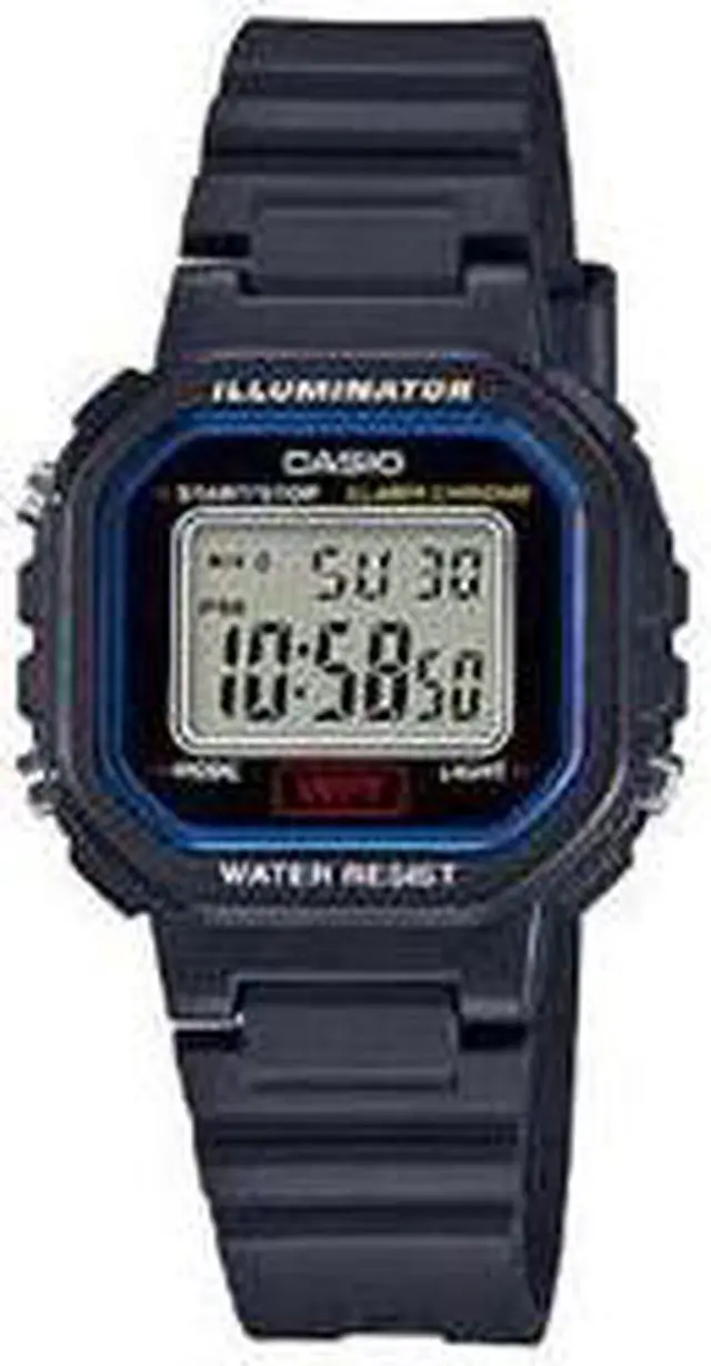 Alt view image 6 of 10 - Casio LA20WH-1C WoMens Classic Quartz Resin Casual Watch - Black