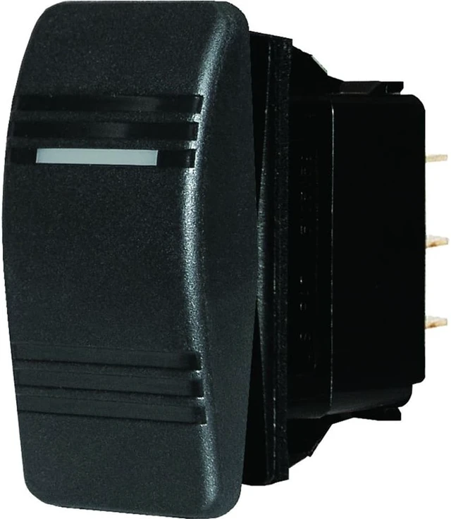 Alt view image 2 of 5 - Blue Sea Water Resistant Contura Switch-Black - 8289