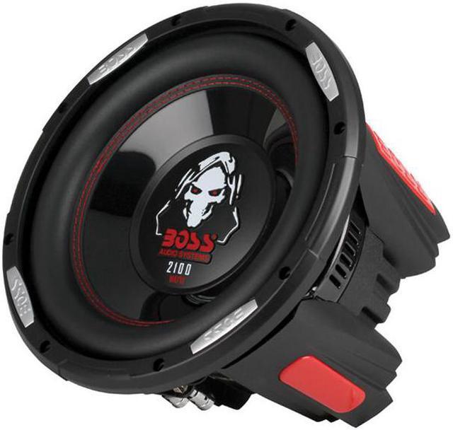 Alt view image 9 of 11 - BOSS Audio Phantom 10" 2100W DVC 4-Ohm Deep Bass Car Subwoofer | P106DVC