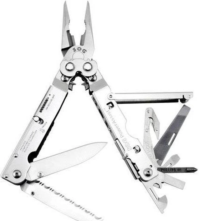 Alt view image 15 of 15 - Sog Multi-Tool,Black,16 Tools HAWA S66N-CP