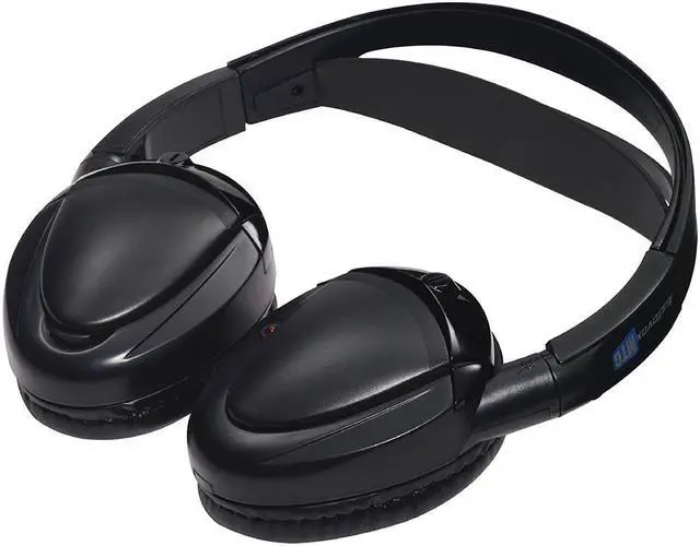 Alt view image 8 of 13 - Audiovox Dual channel wireless fold flat headphones auto shut off MTGHP2CA