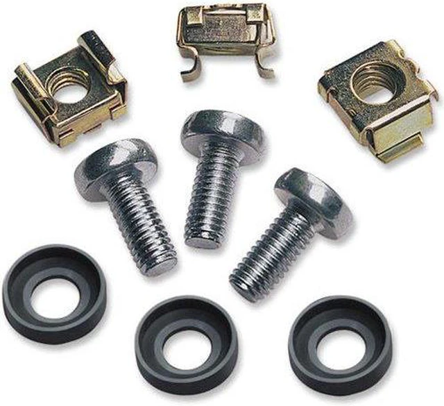Main image of Intellinet Cage Nut Set, 100 pieces
