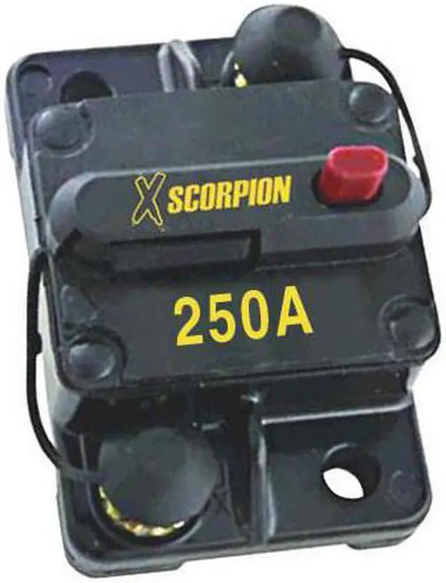 Alt view image 7 of 8 - NEW XSCORPION CB250A 250 AMP MANUAL RESET CIRUIT BREAKER