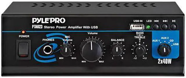 Alt view image 3 of 6 - MINI 2X40 WATT STEREO POWER