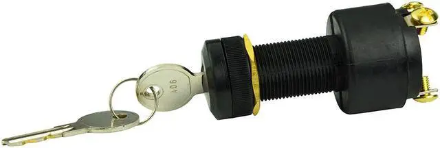 Main image of BEP IGNITION SWITCH NYLON OFF-IGNITION-START 15A/5A