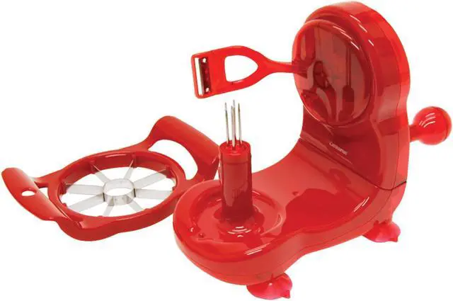 Alt view image 2 of 11 - Starfrit092999-006-red1 Apple Peeler