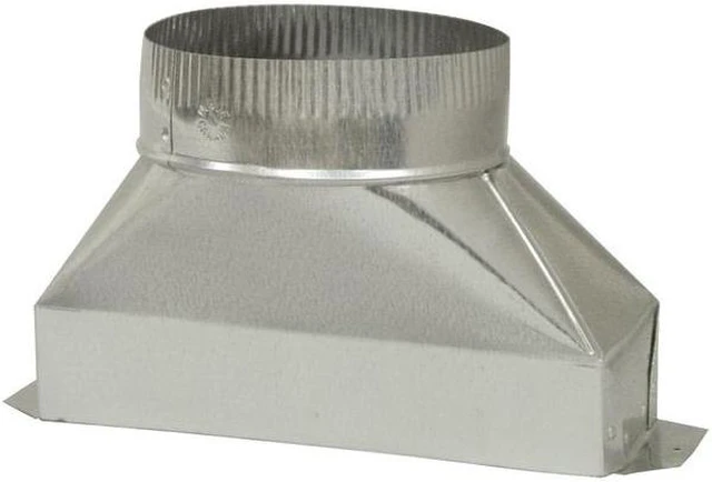 Alt view image 3 of 6 - Deflecto DGT36 Galvanized Round Transition (6")