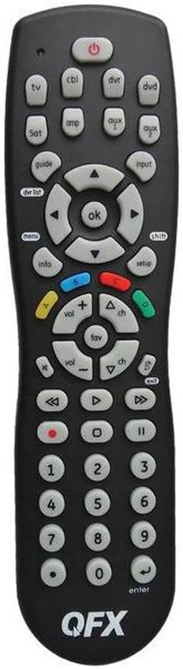 Alt view image 2 of 8 - QFX REM-8 8 IN 1 UNIVERSAL REMOTE CONTROL