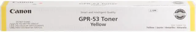 Main image of CANON-STRATEGIC GPR53Y CANON GPR53 YELLOW TONER CARTRIDGE