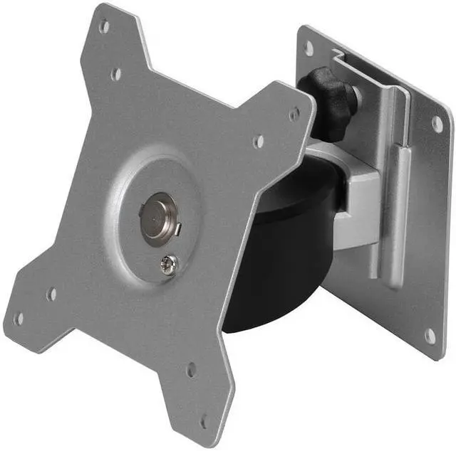 Alt view image 2 of 6 - Amer Networks Single Monitor Wall Mount Hinge Support Weight 22.04 lbs (10Kg) AMRW1