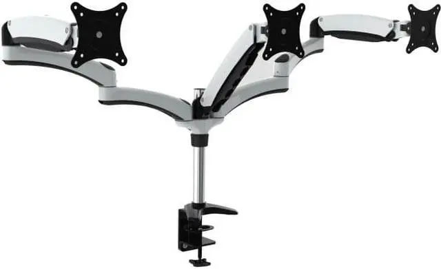Alt view image 4 of 6 - Amer Networks HYDRA3 Is An Articulating Triple-Head 15-28 Inch Monitor Mount.Also Most 29 Inch