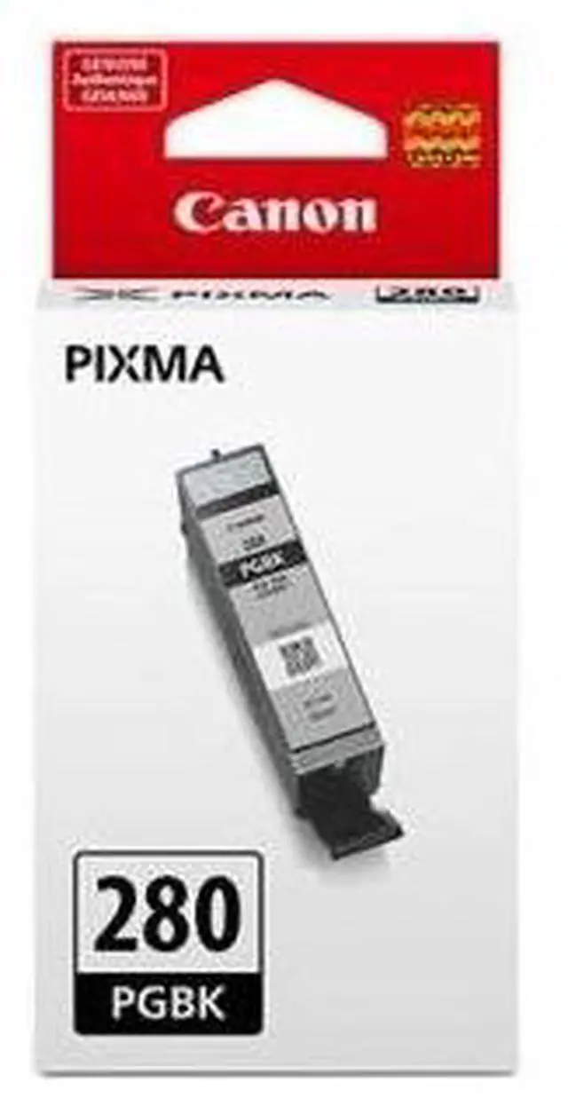 Alt view image 4 of 9 - Canon PG-280 Original Ink Cartridge - Black - Inkjet - 1 Each
