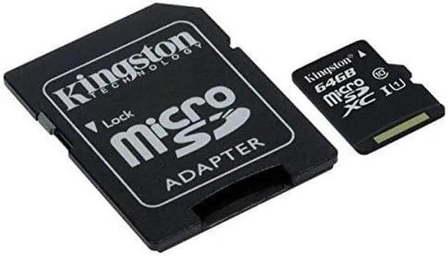 Alt view image 7 of 16 - Kingston Canvas Select 64GB microSDHC Class 10 UHS-I 80MB/s Flash Memory Card