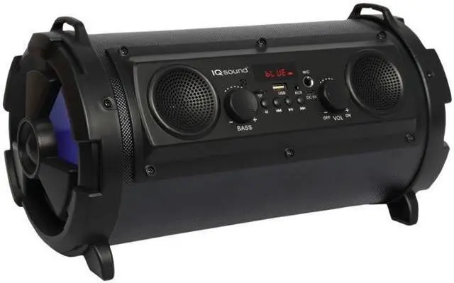 Main image of Supersonic IQ-1525BT-BK Wireless Bluetooth Speaker (Black)