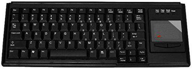 Main image of Tg3 Electronics Small Form Factor 83-Key Wired USB Keyboard with Touchpad Mouse