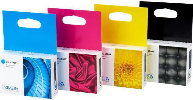 Alt view image 4 of 6 - Primera 53606 Ink Cartridge - Black, Cyan, Yellow, Magenta