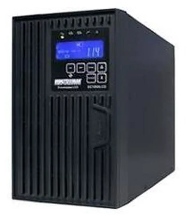 Alt view image 3 of 5 - Minuteman EC2000LCD 2000 VA On-line Tower UPS with 8 0utlets - Tower - 3 Minute Stand-by - 120 V AC Input - 110 V AC, 120 V AC, 127 V AC Output - Serial Port - 8 x NEMA 5-15/20R Receptacle(s)
