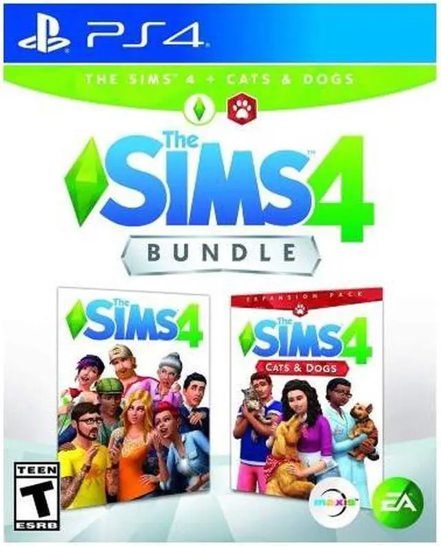 Alt view image 4 of 14 - Sims 4 + Sims 4 Cats & Dogs Bundle - PlayStation 4
