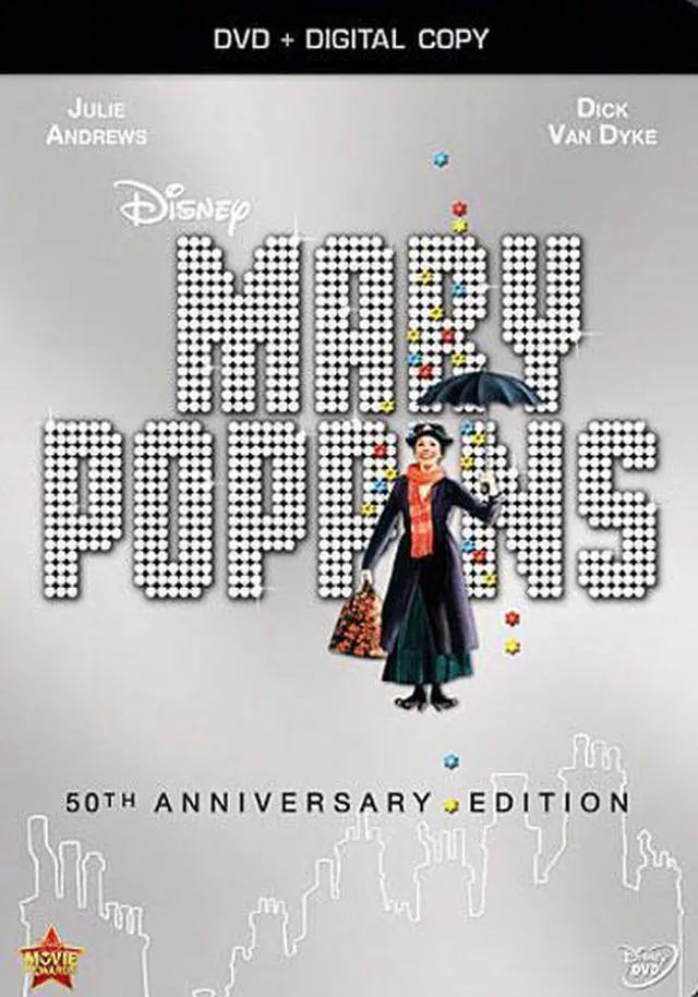 Main image of BUENA VISTA HOME VIDEO MARY POPPINS 50TH ANNIVERSARY EDITION (DVD/DC/WS) D111790D