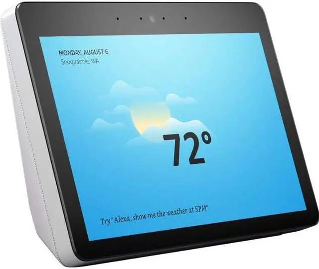 Alt view image 12 of 15 - Amazon B077THMYGN Echo Show 2nd Gen 10.1” HD Screen Sandstone