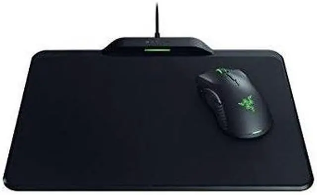 Alt view image 5 of 15 - RAZER Mamba Gaming Mouse + Firefly Gaming Mouse Pad with HYPErFLUX Wireless Power Technology - Black