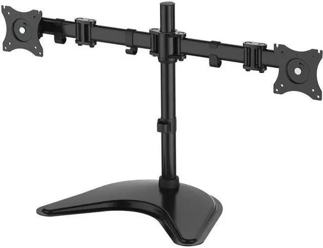 Alt view image 3 of 3 - Siig Articulated Freestanding Dual Monitor Desk Stand - 13"-27"