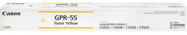 Alt view image 2 of 9 - Canon GPR-55 High Yield Toner Cartridge - Yellow