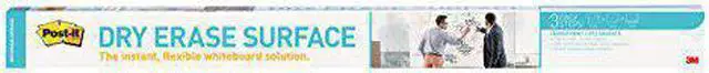 Alt view image 6 of 20 - Post-it - Dry Erase Surface with Adhesive Backing, 72 x 48 - White