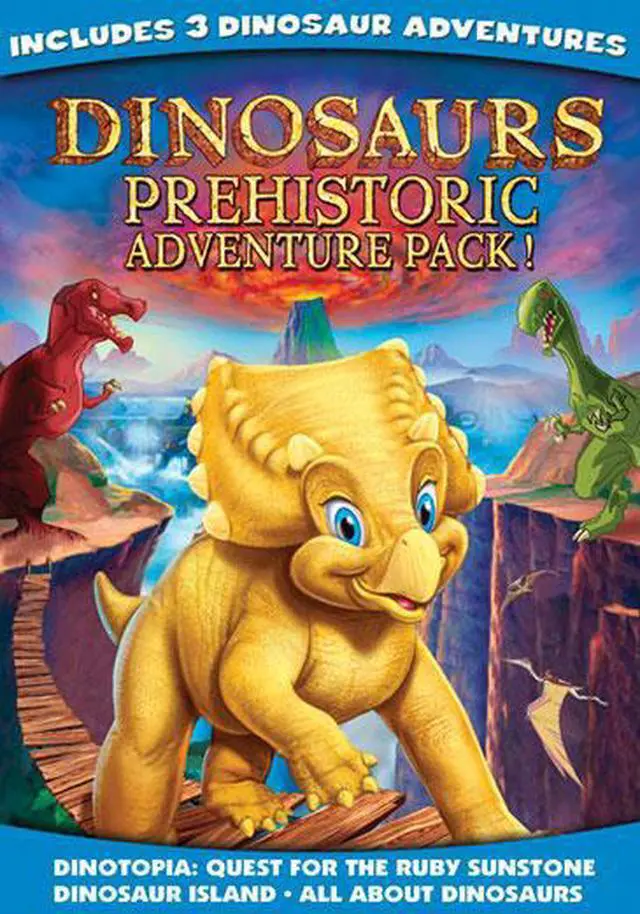 Alt view image 2 of 2 - GAIAM AMERICAS DINOSAURS PREHISTORIC ADVENTURE PACK (DVD)-NLA! D05-58350D