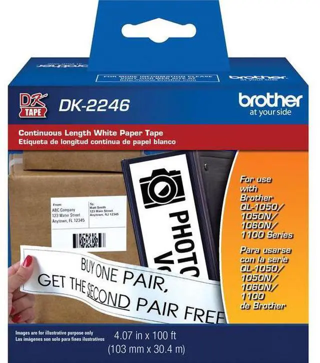 Main image of CONTINUOUS LENGTH WHITE PAPER TAPE (103MM X 30.4M)