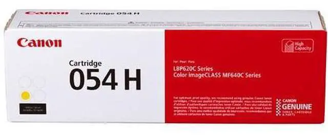 Alt view image 18 of 20 - Canon 054 Yellow Toner Cartridge High Yield 3025C001