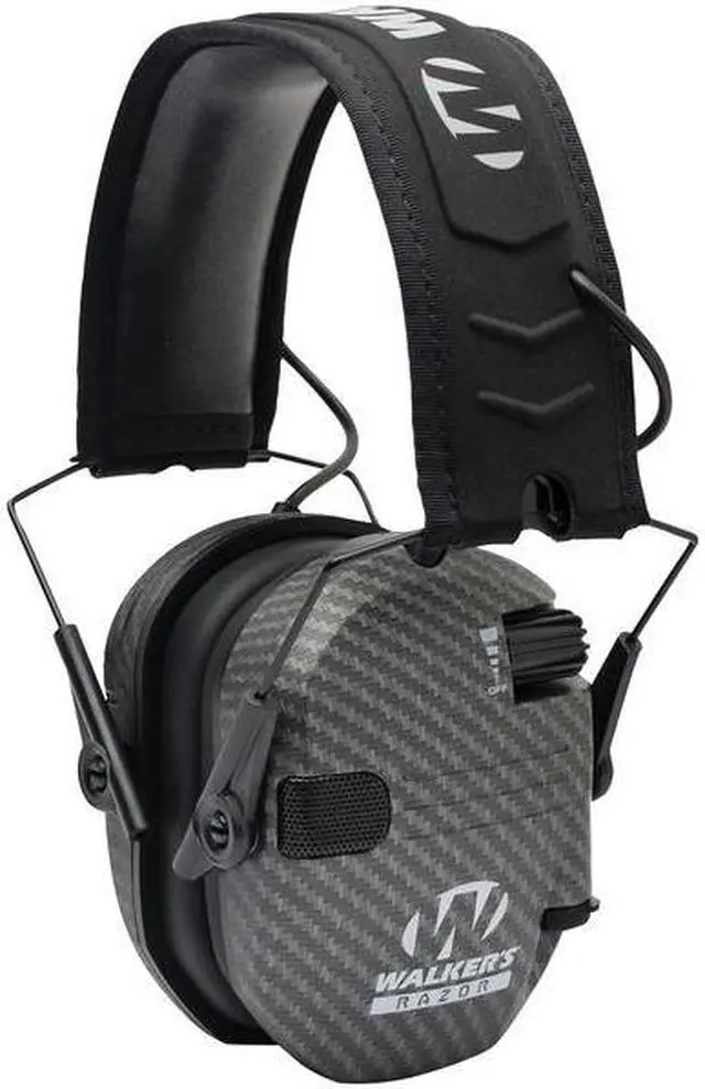 Alt view image 7 of 10 - Walker's Game Ear Walker's Razor Slim Electronic Muff - Carbon